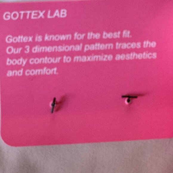 Gottex Peach Skin Collection Peach Whip Compression Leggings W/ Phone Pocket Sli - Picture 11 of 12